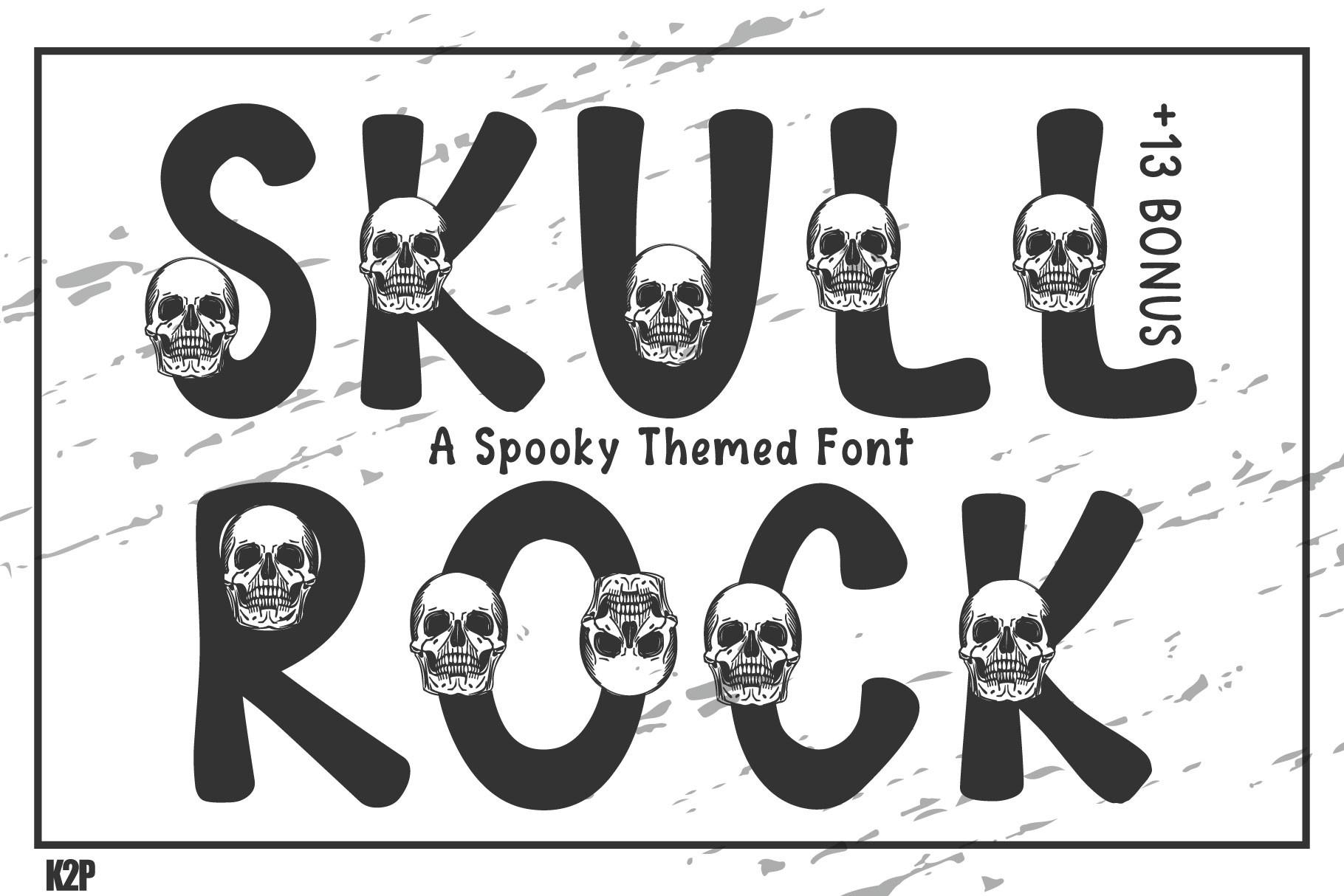 Skull Rock Font