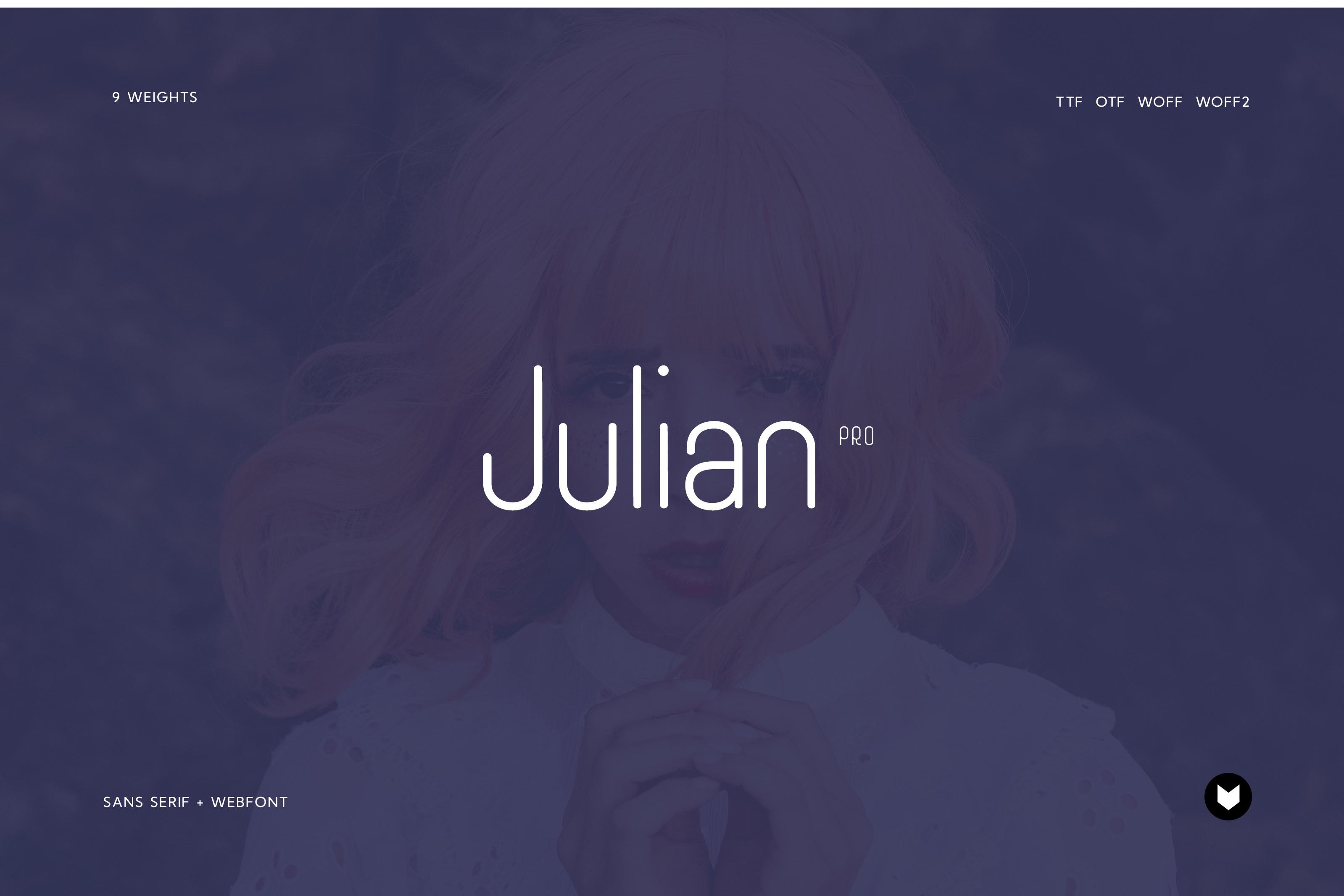 Julian Pro Font