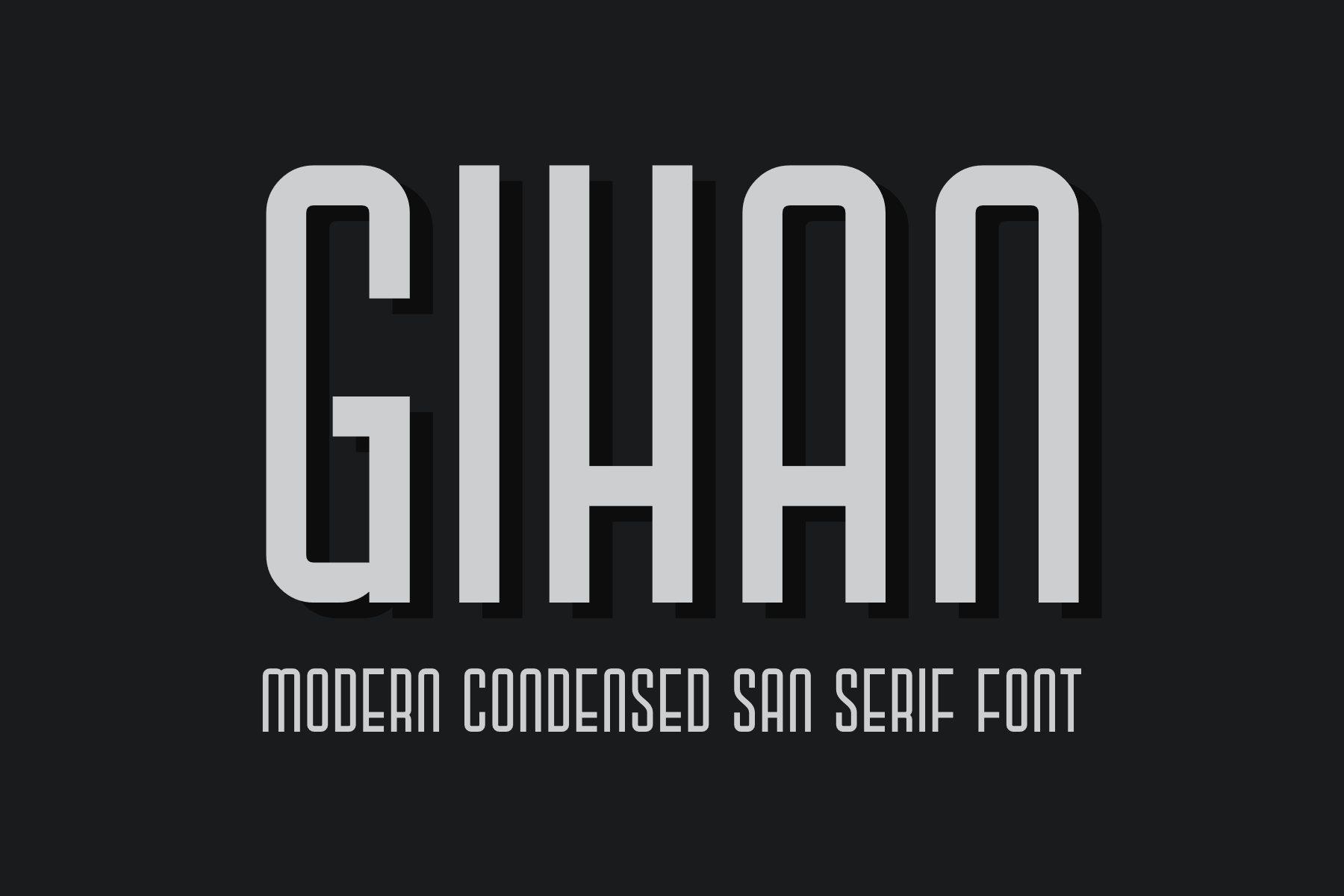 Gihan Font