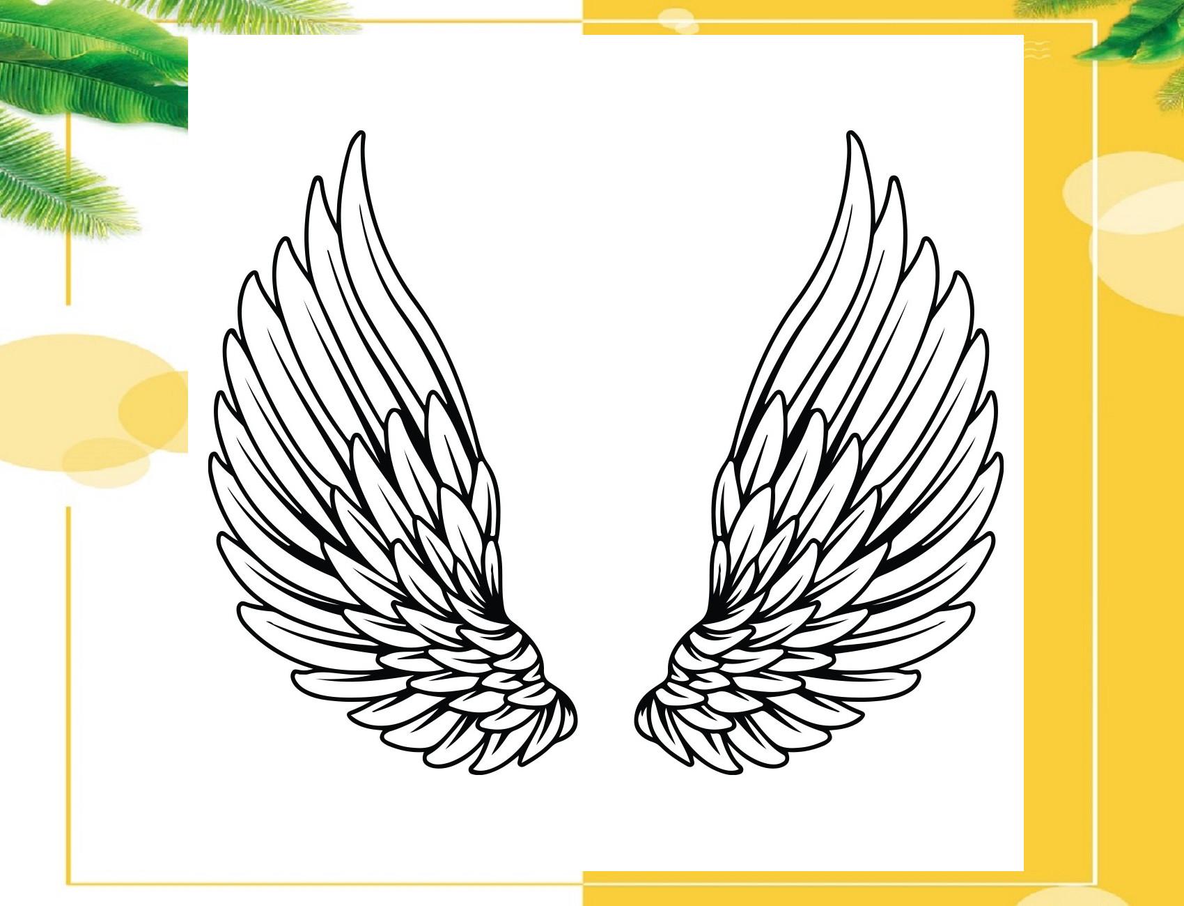 Wings Angel Svg, Trending Svg, Wings Svg