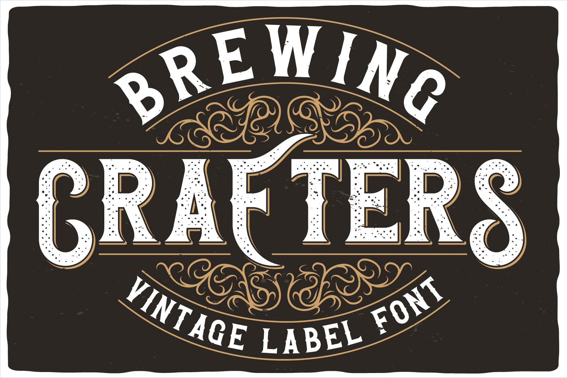 Brewing Crafters Font