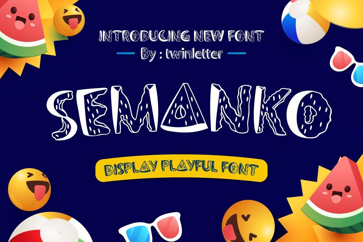 Semanko Font