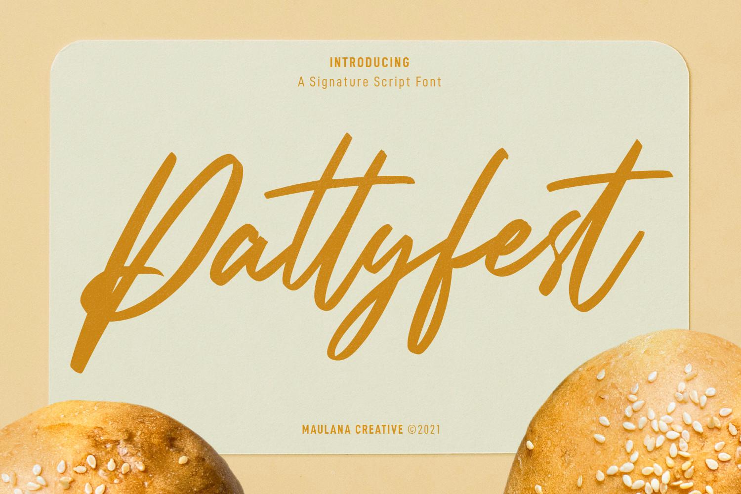 Pattyfest Font
