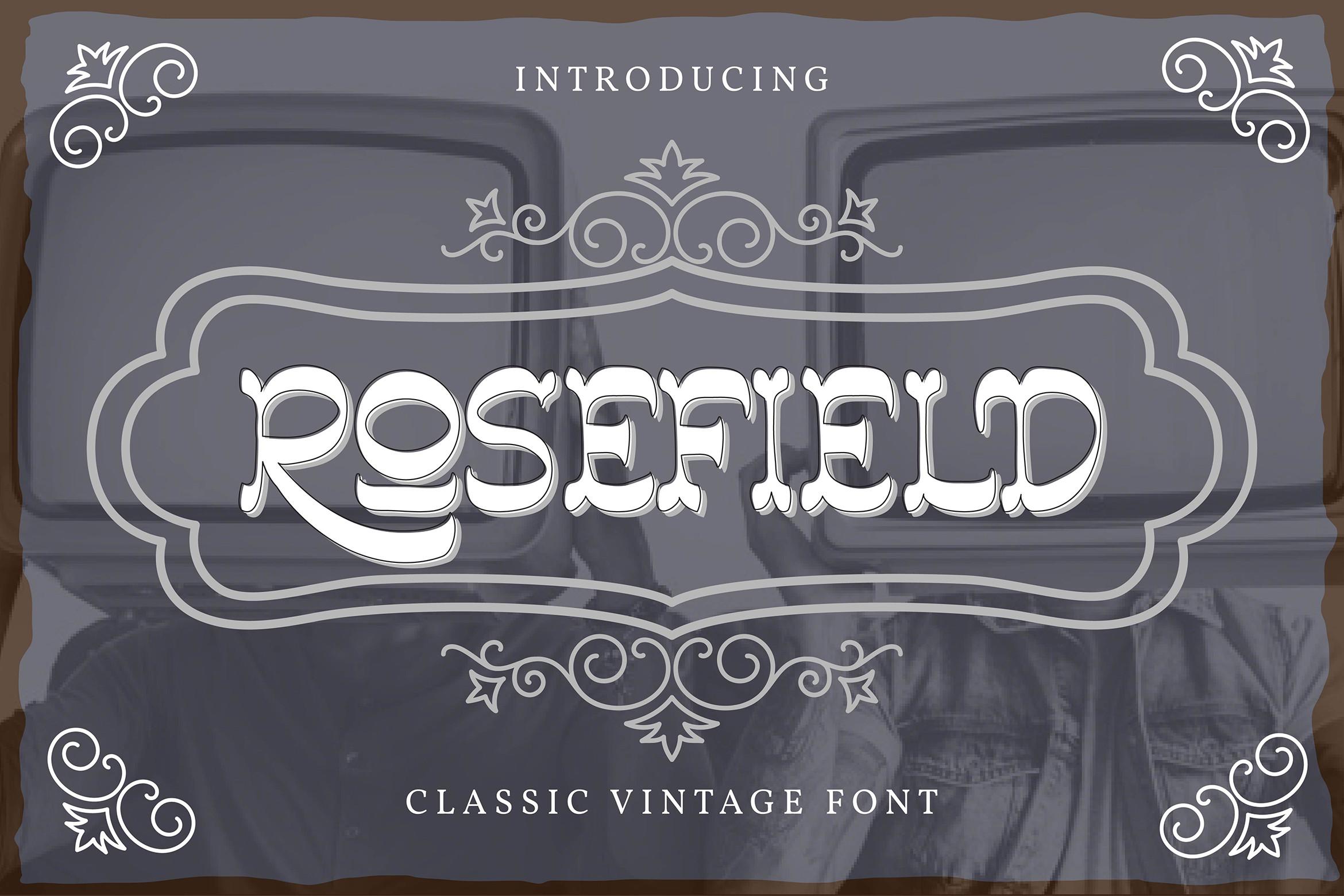 Rosefield Font