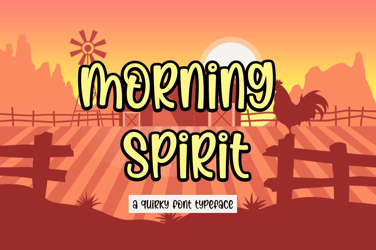 Morning Spirit Font