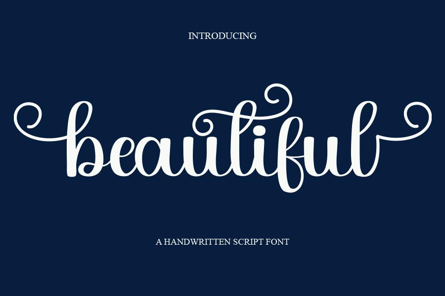 Beautiful Font
