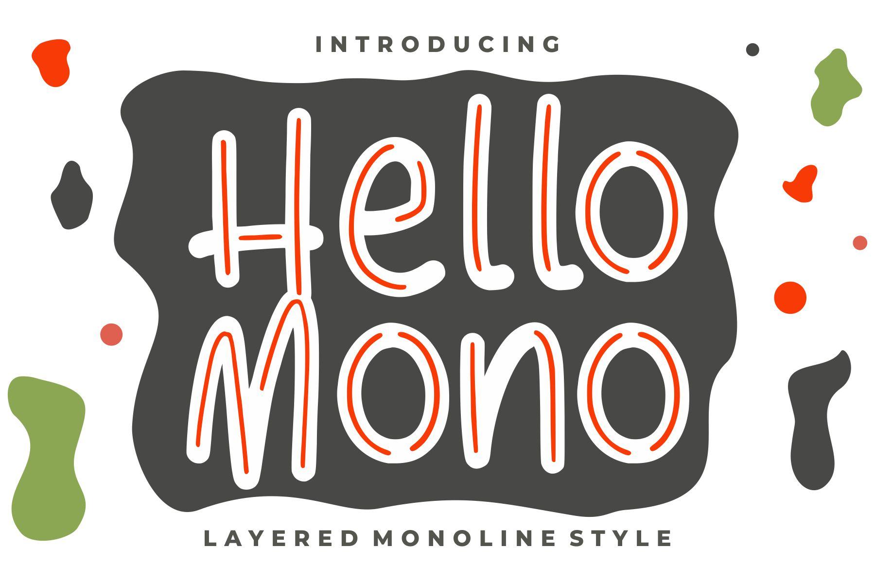 Hello Mono Font