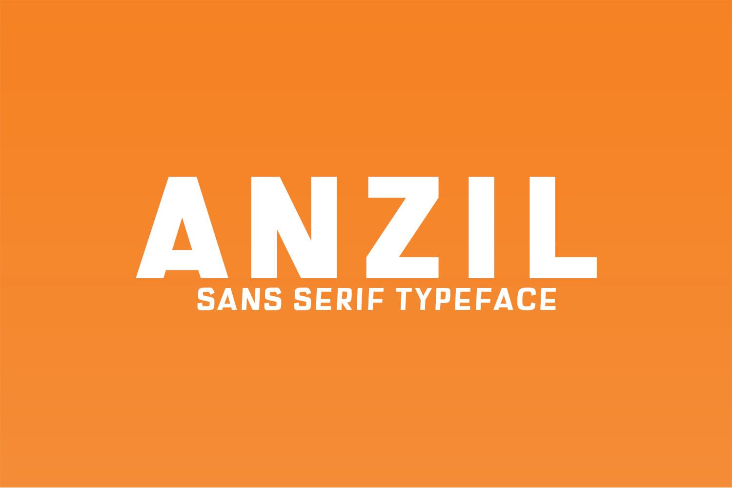 Anzil Family Font