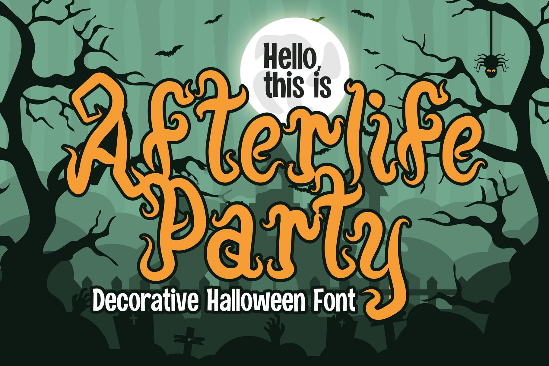 Afterlife Party Font