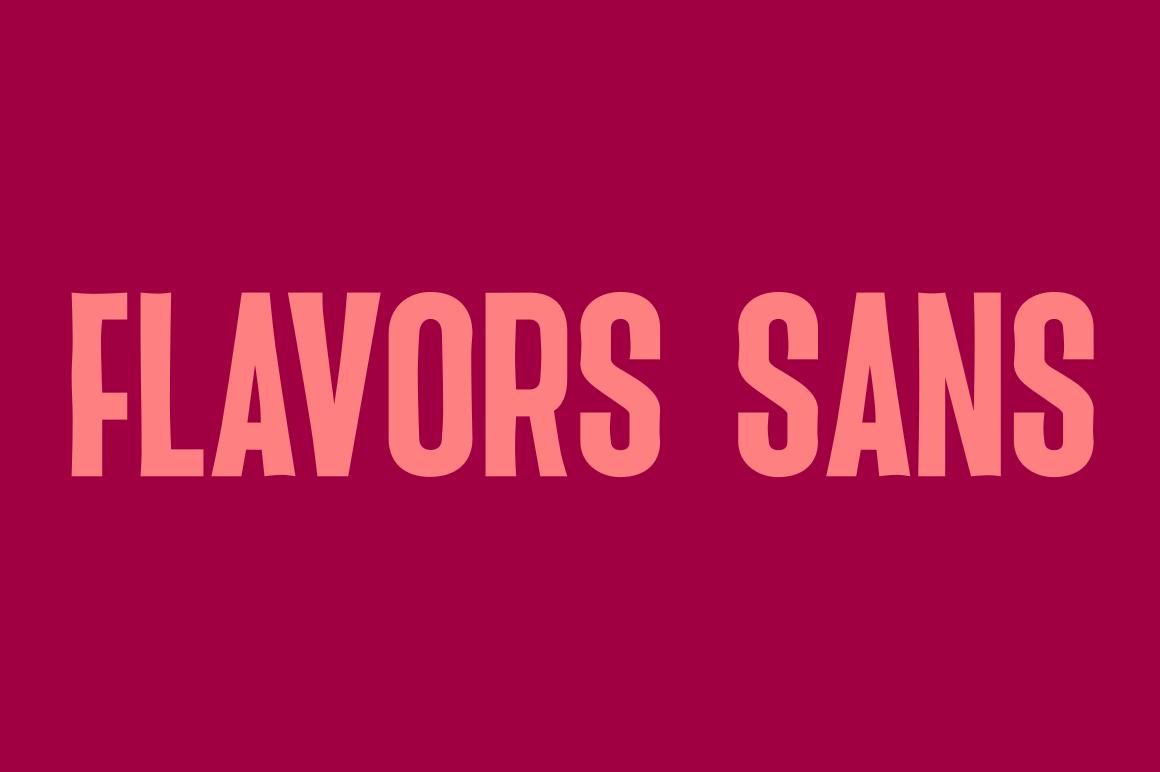 Flavor Sans Font