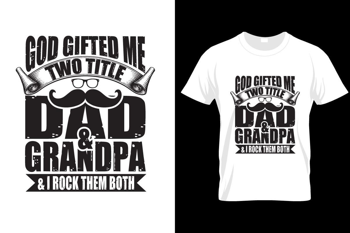 Father's Day T Shirt Design for SVg
