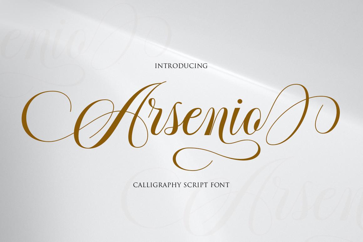 Arsenio Script Font