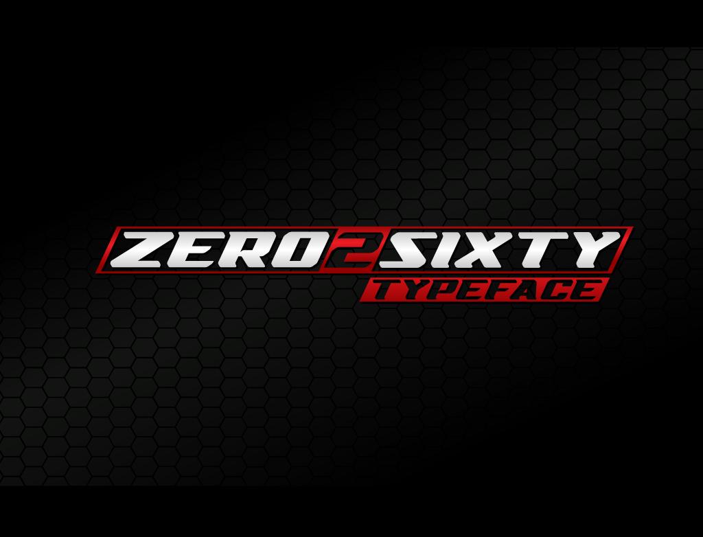 Zero2Sixty Font