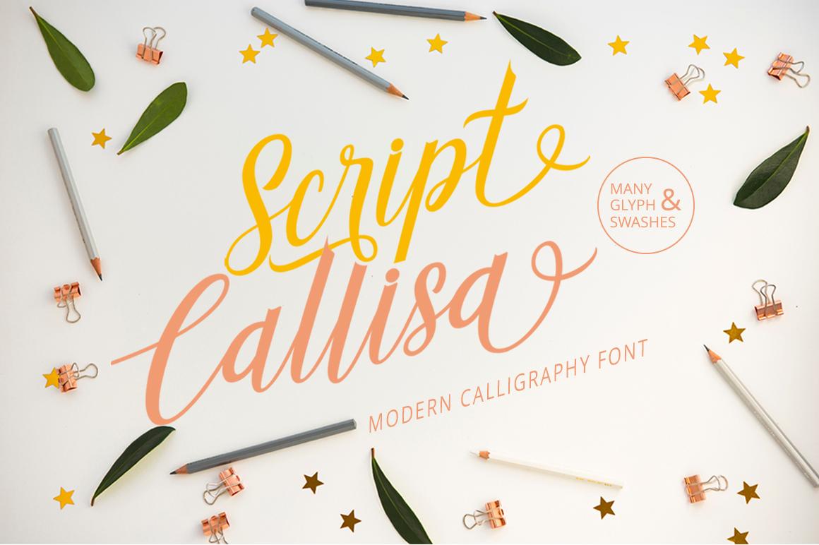 Callisa Script Font