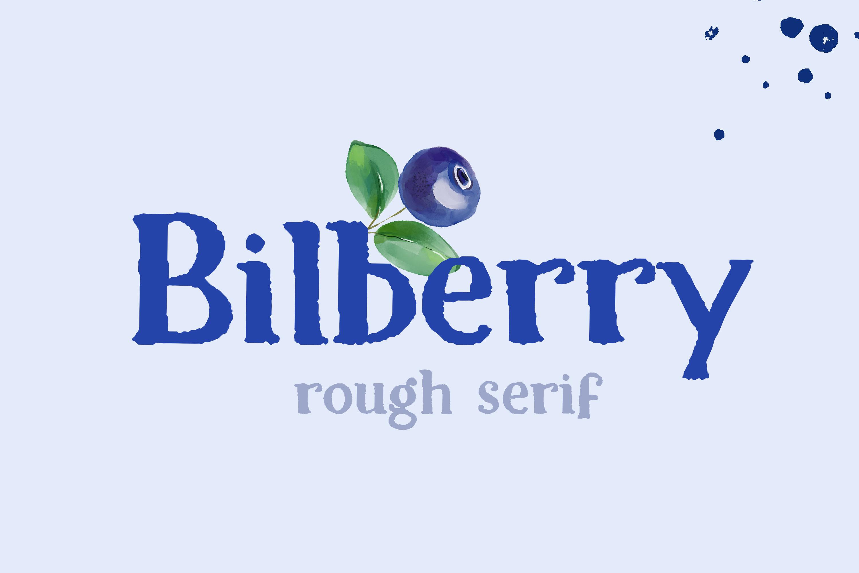 Bilberry Font