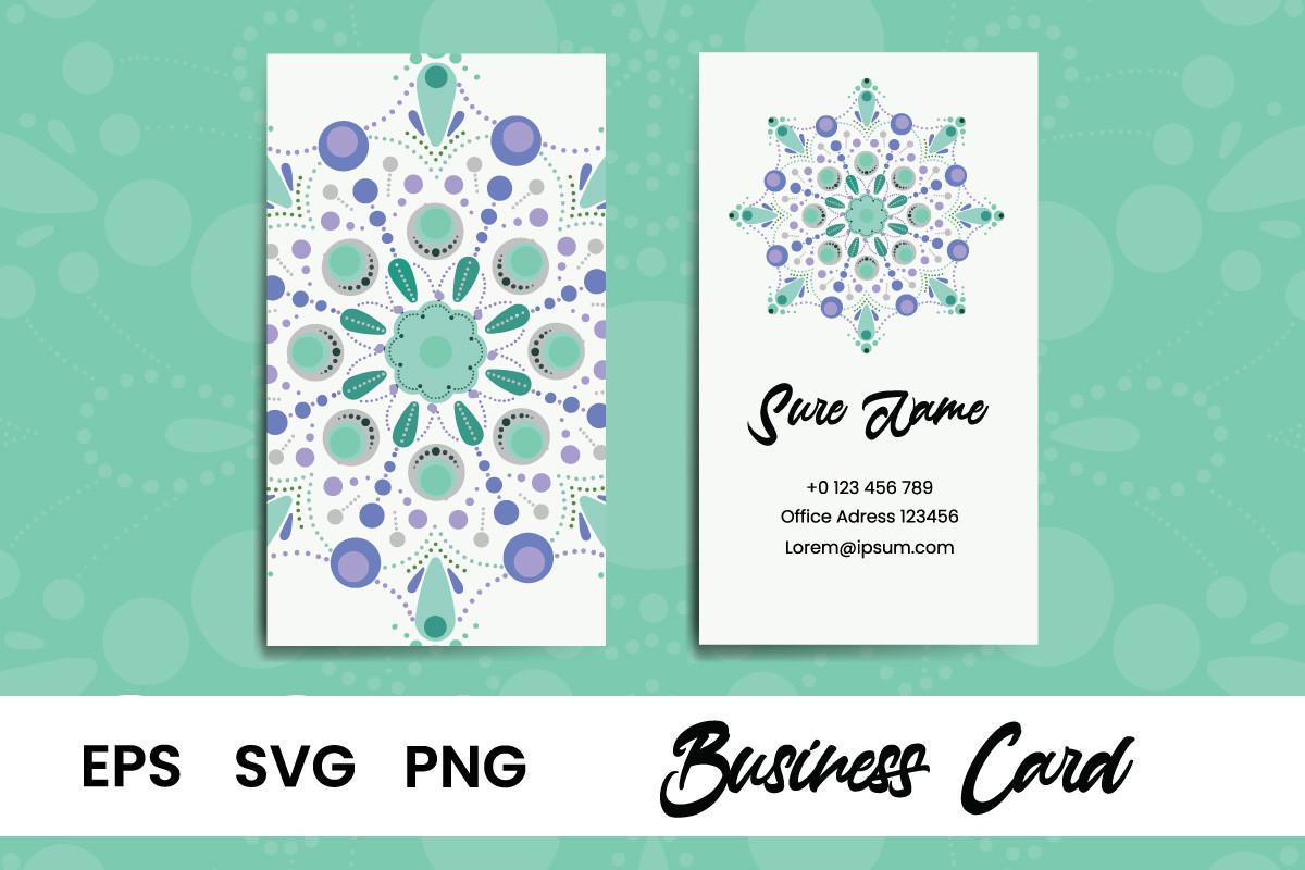 Business Card - Name Card Mandala