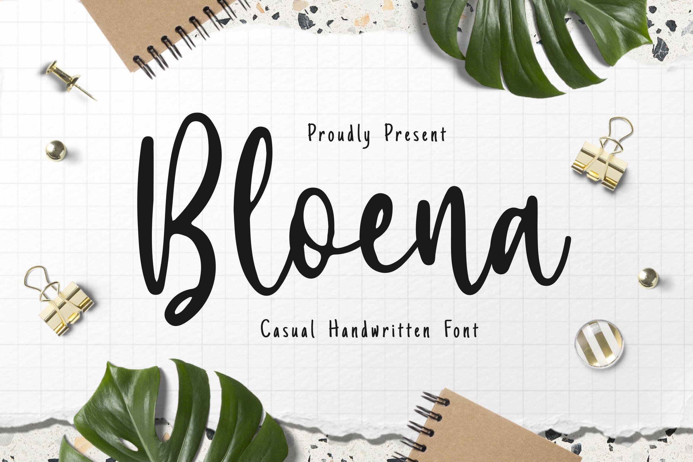 Bloena Font