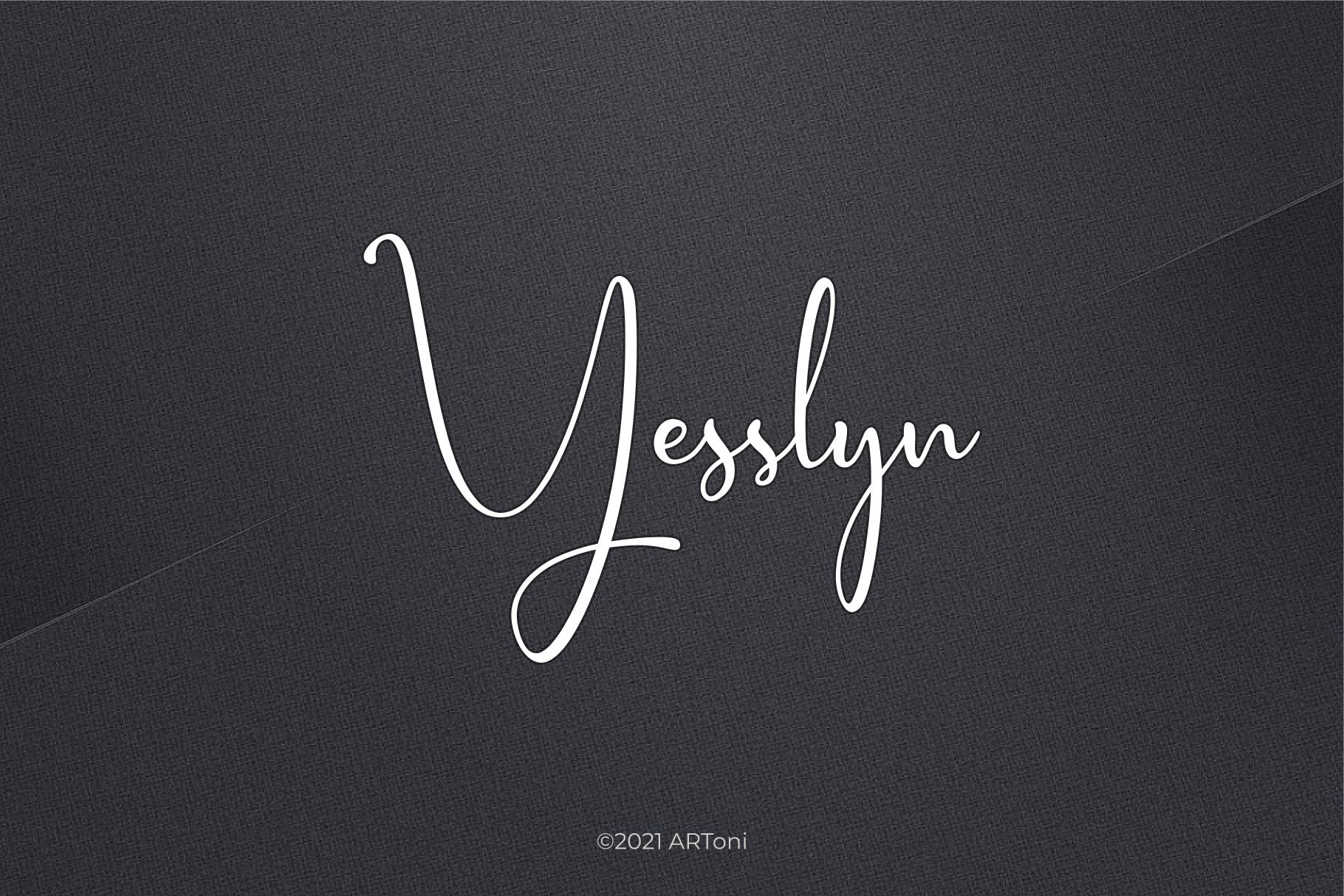 Yesslyn Font