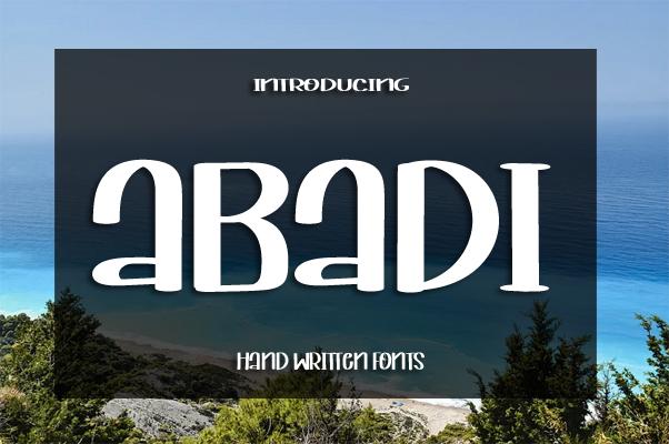 abadi font free download mac