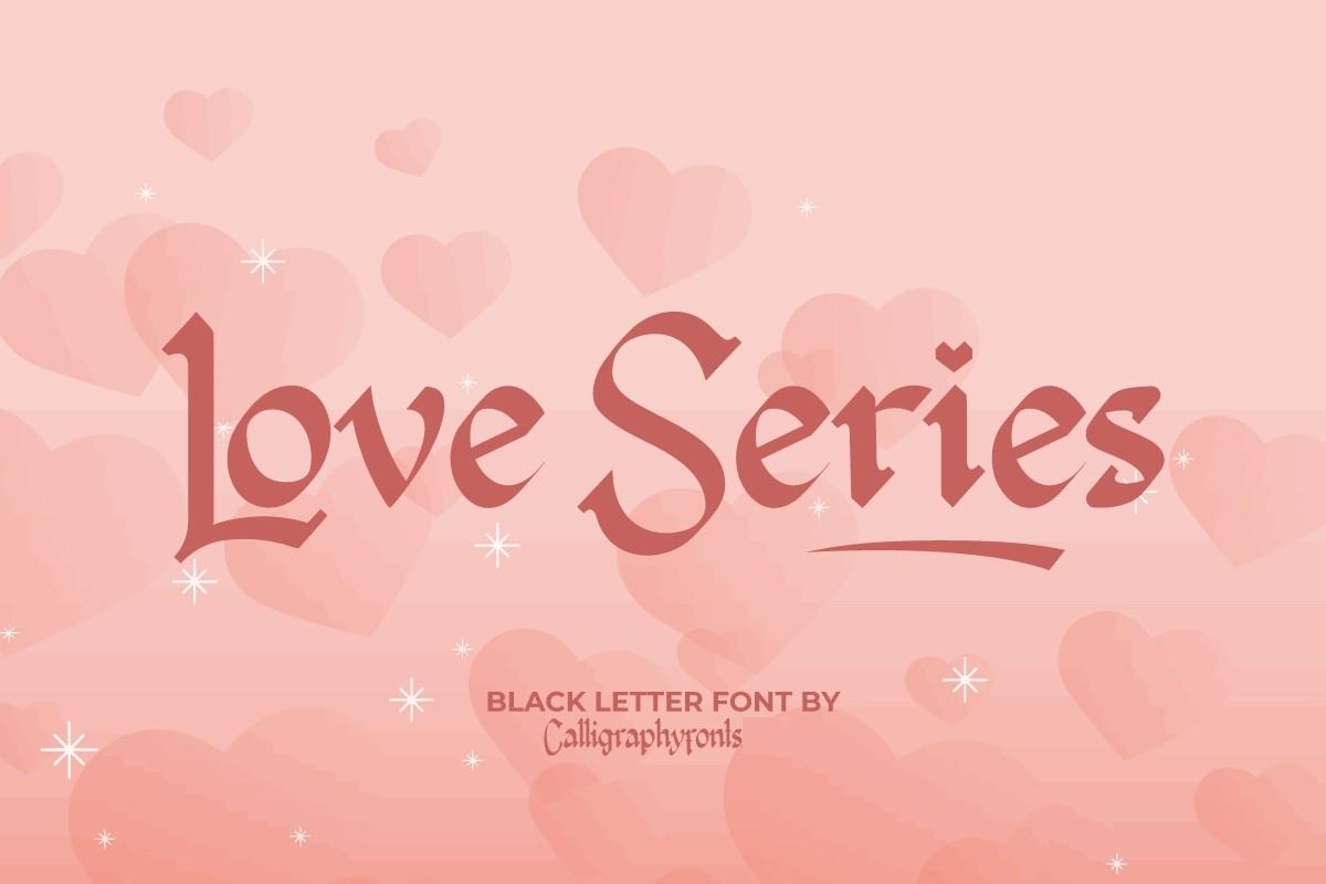 Love Series Font