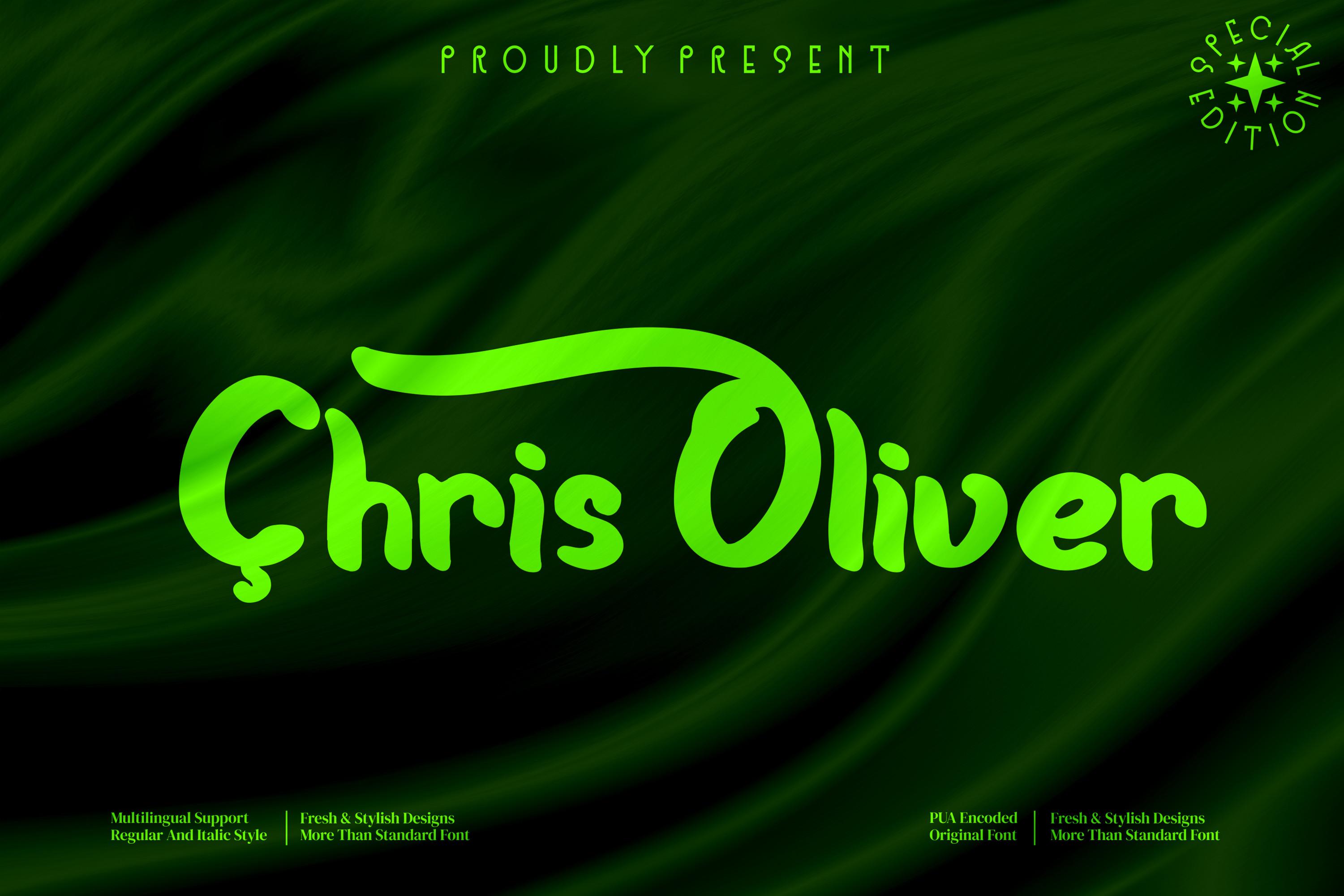 Chris Oliver Font