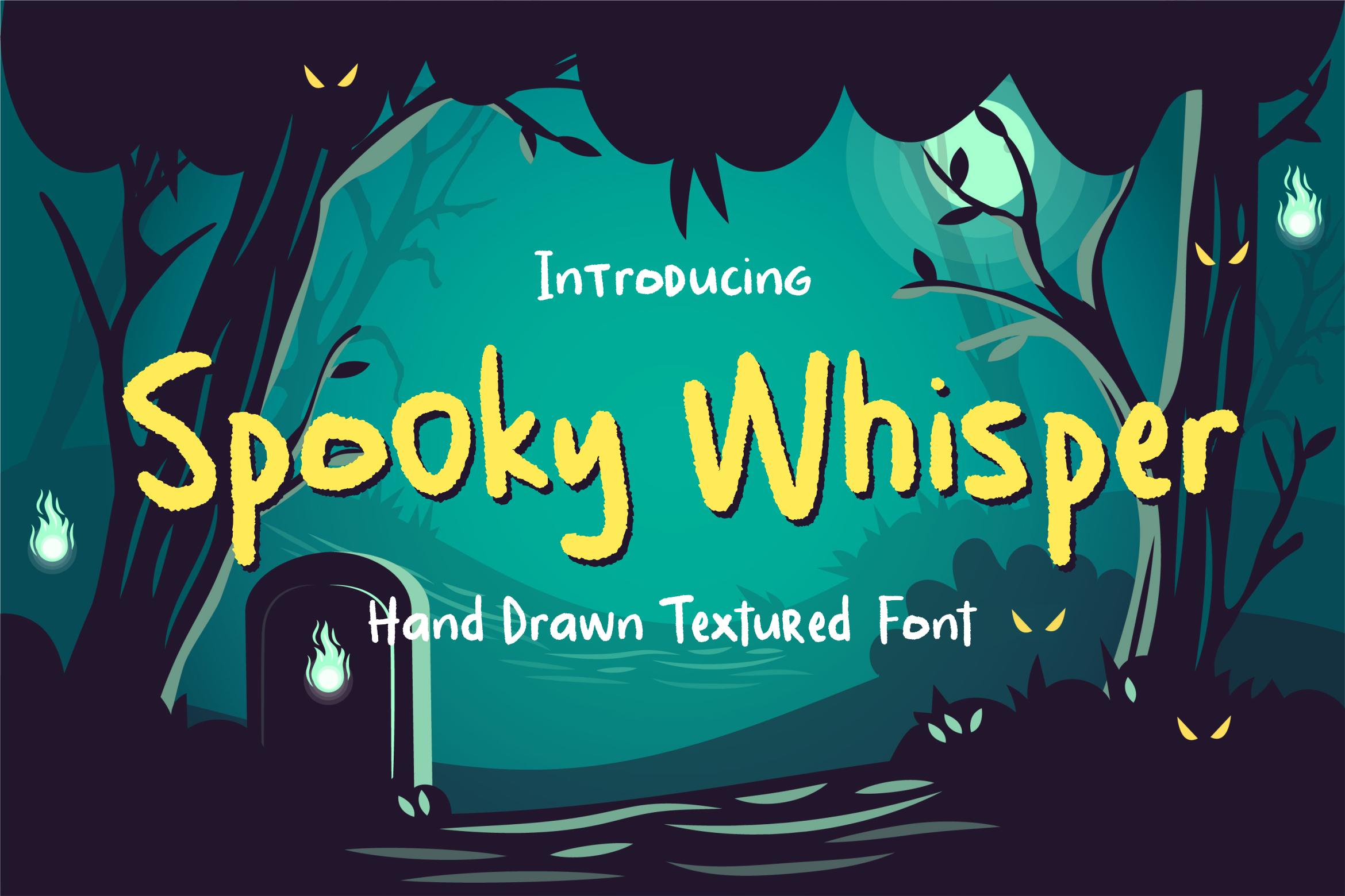 Spooky Whisper Font