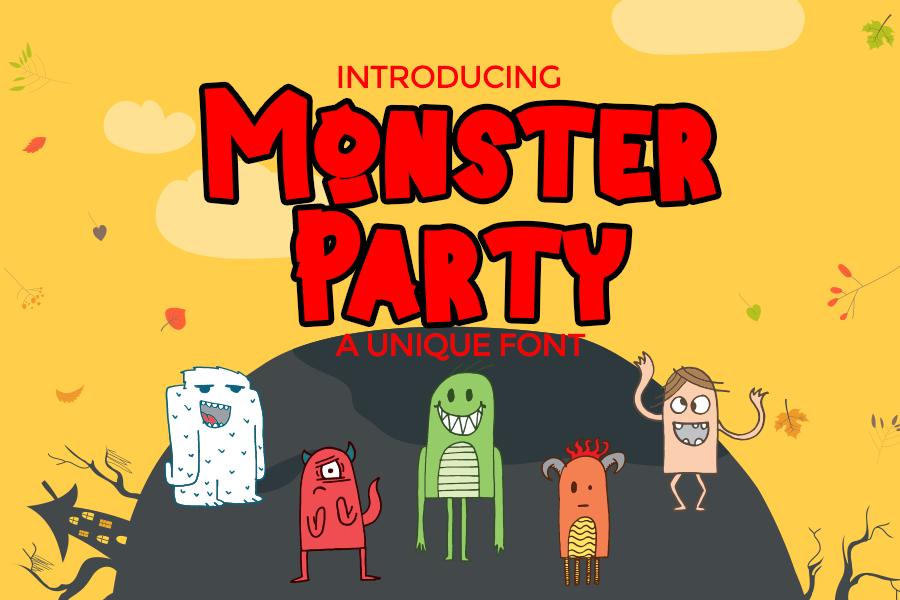 Monster Party Font