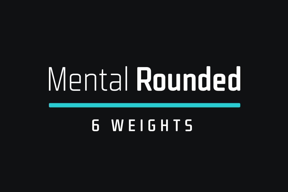 Mental Rounded Font