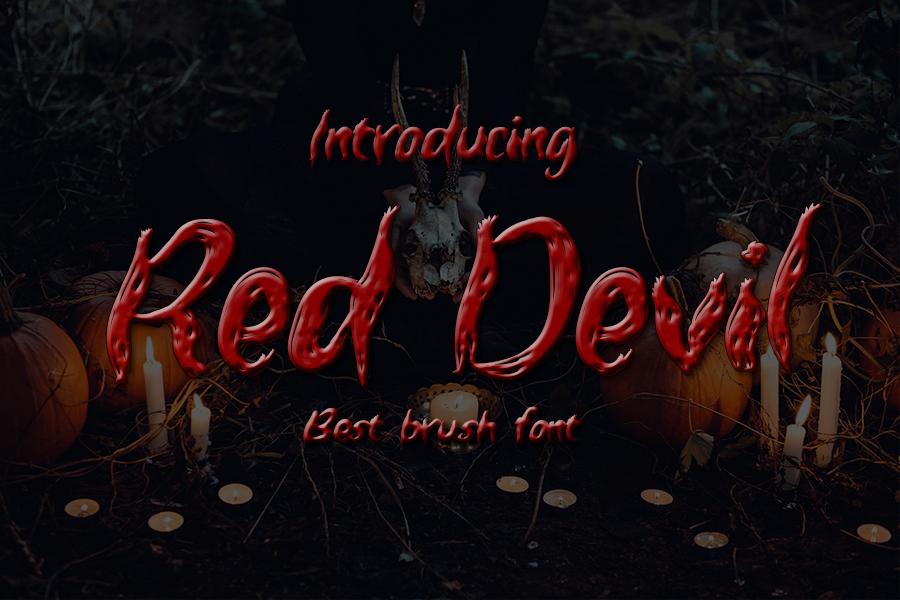 Red Devil Font