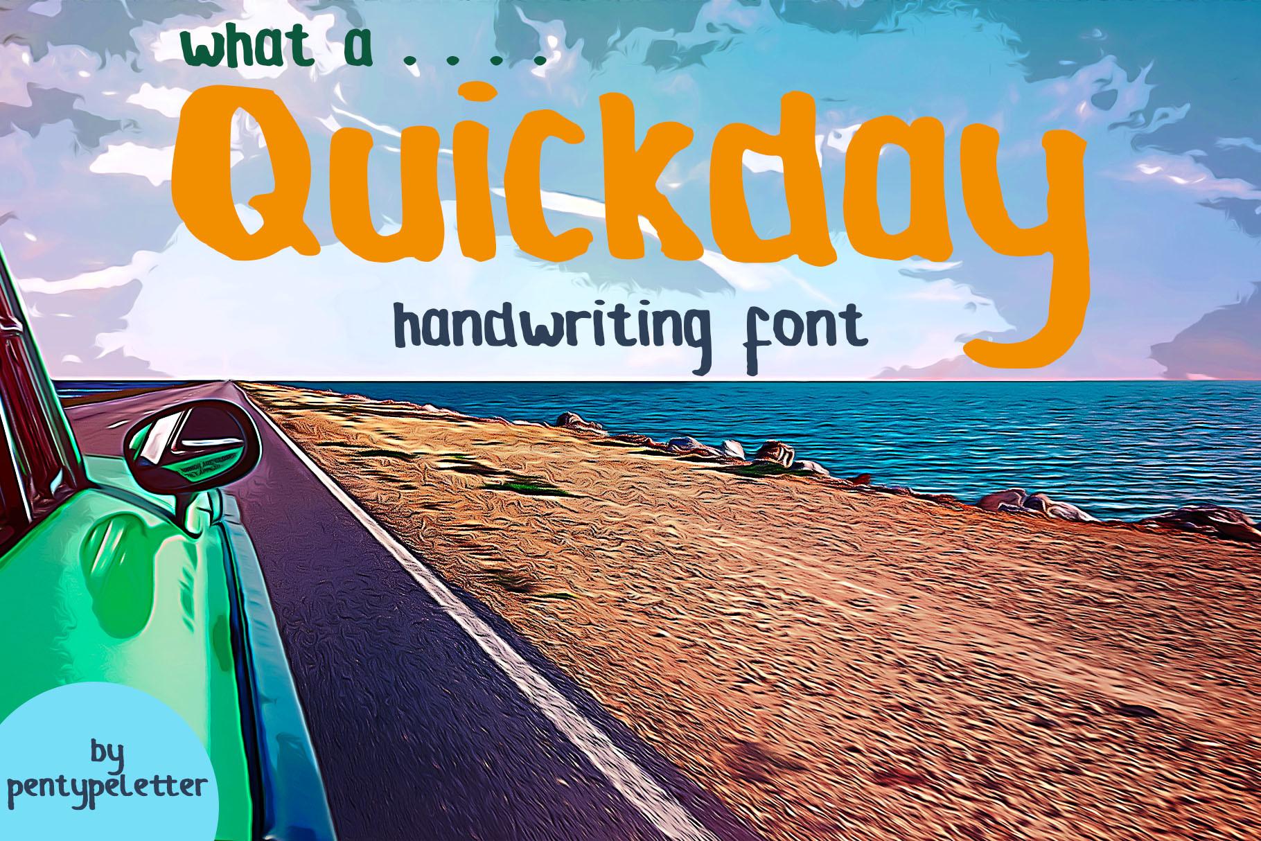 Quickday Font