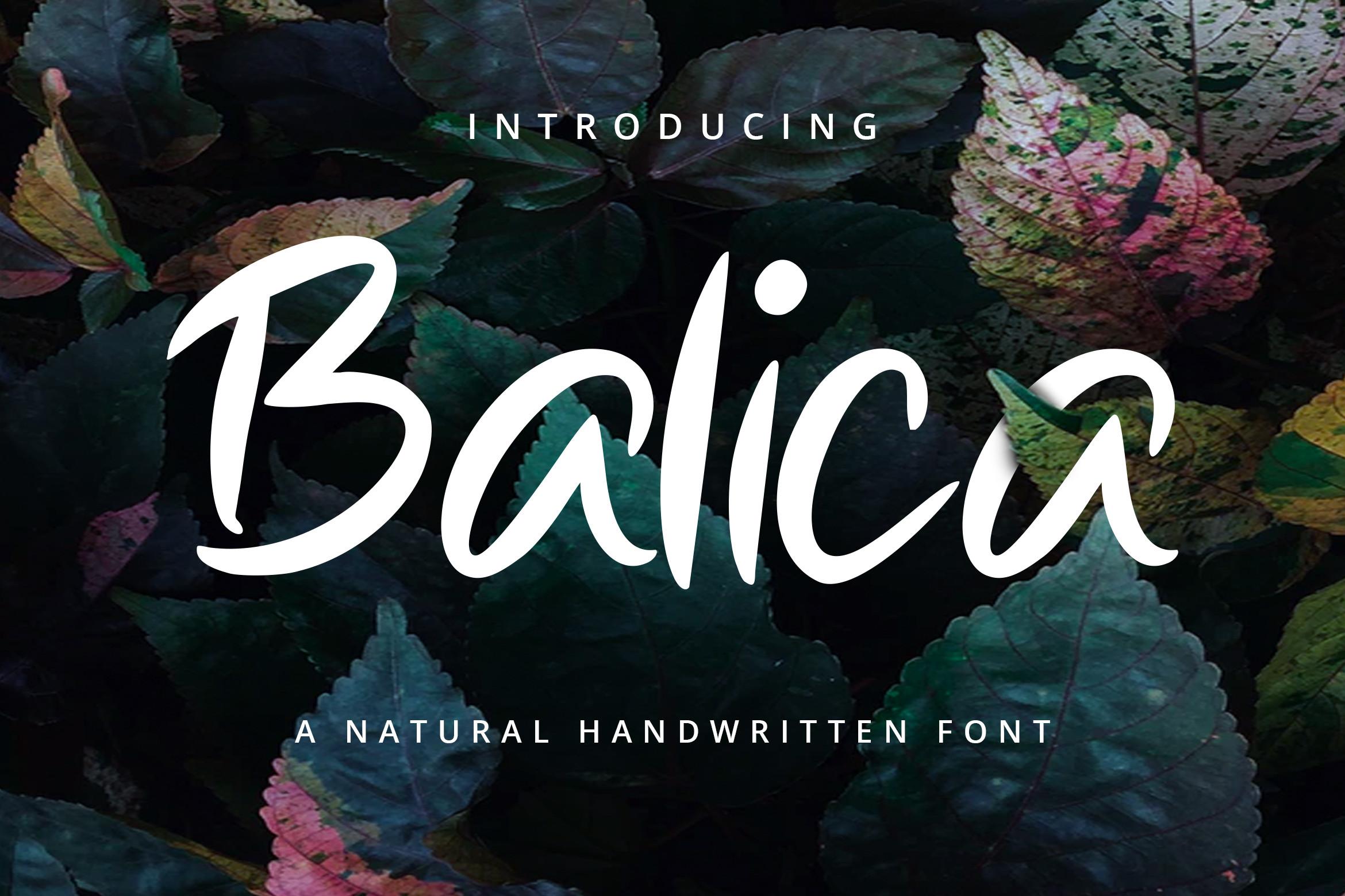 Balica Font