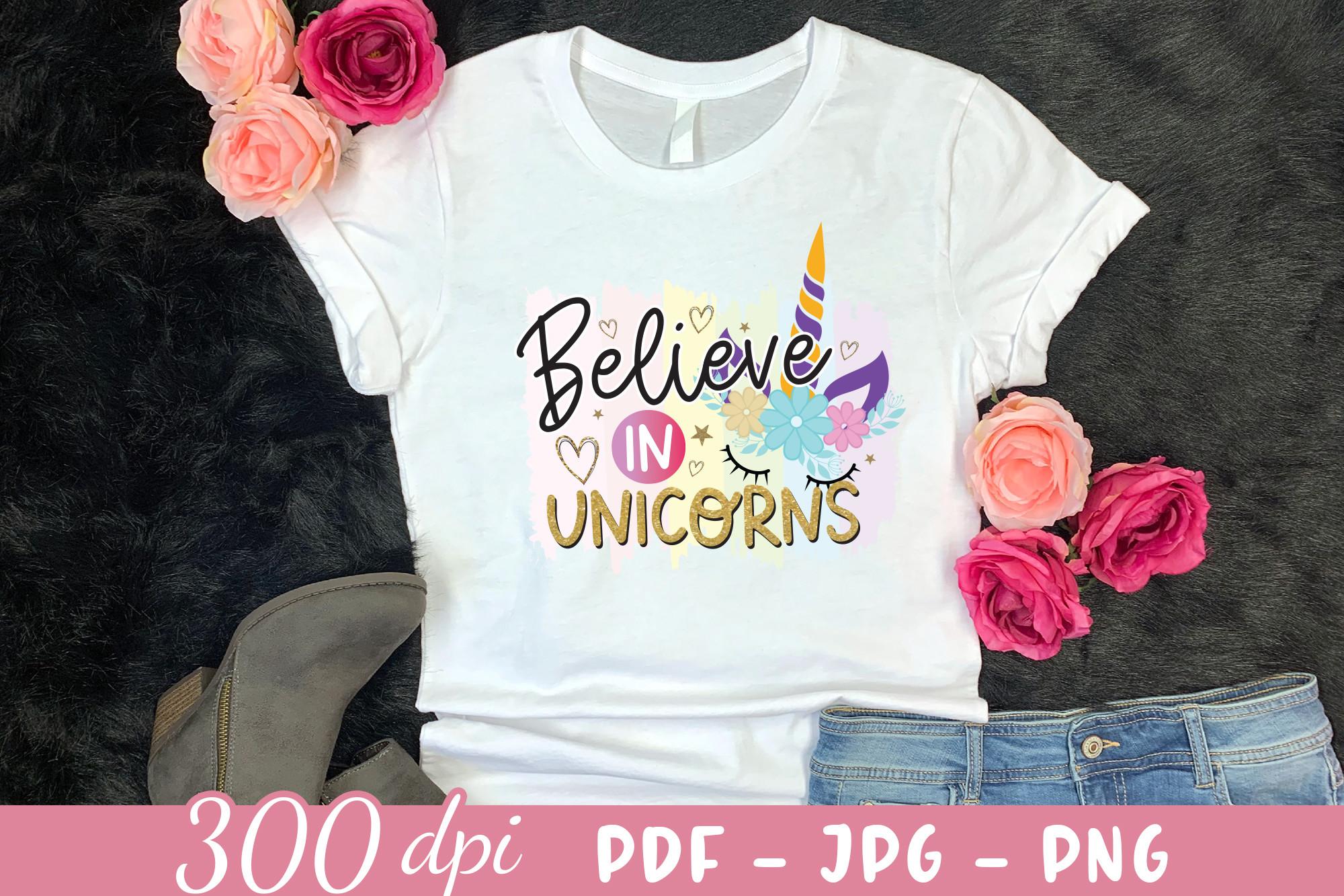 Believe in Unicorns PNG, Unicorn PNG