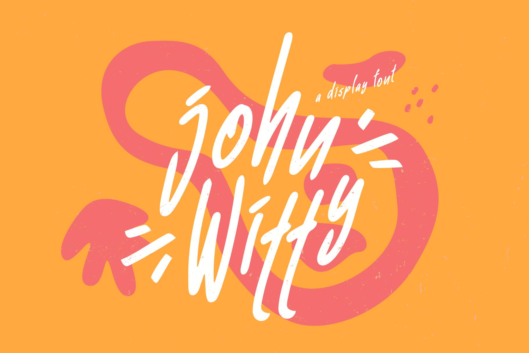 John Witty Font