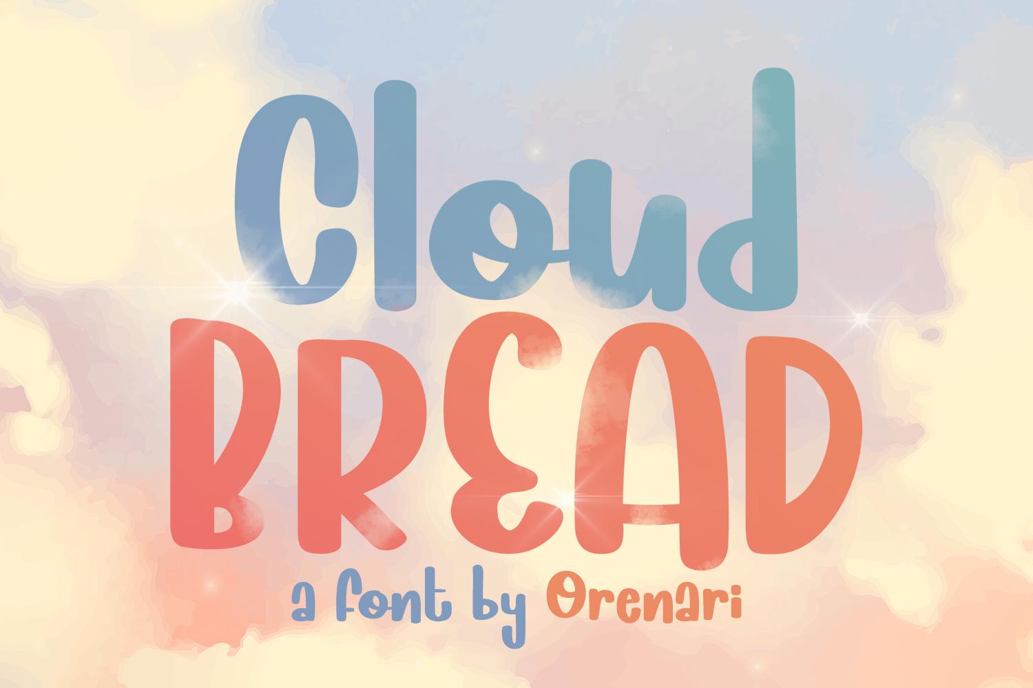 Cloud Bread Font