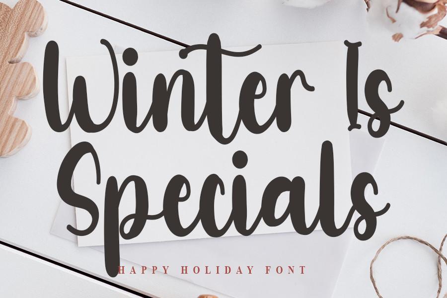Winter is Special Font