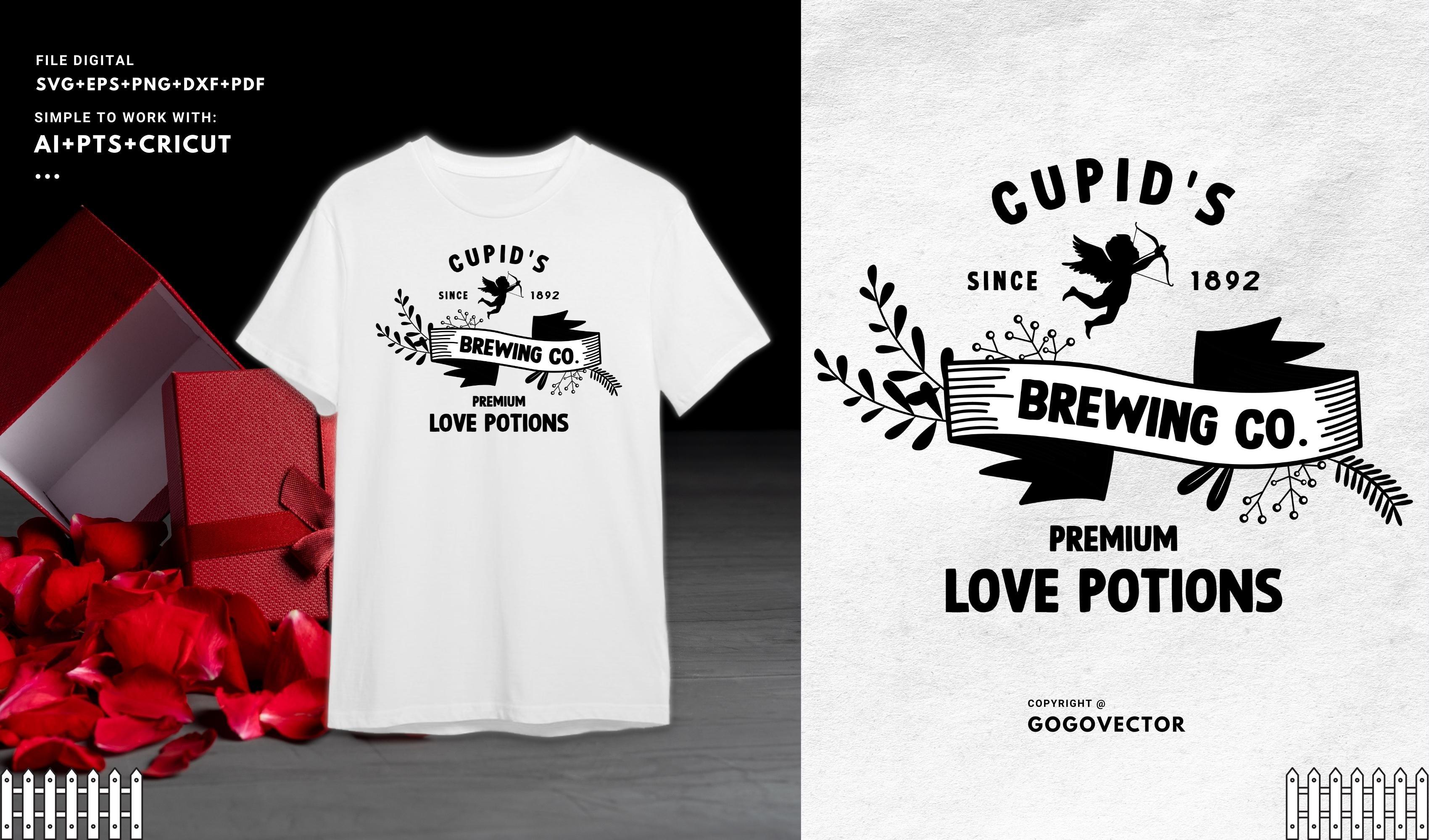 Cupid's Brewing Co. Svg Files for Cricut