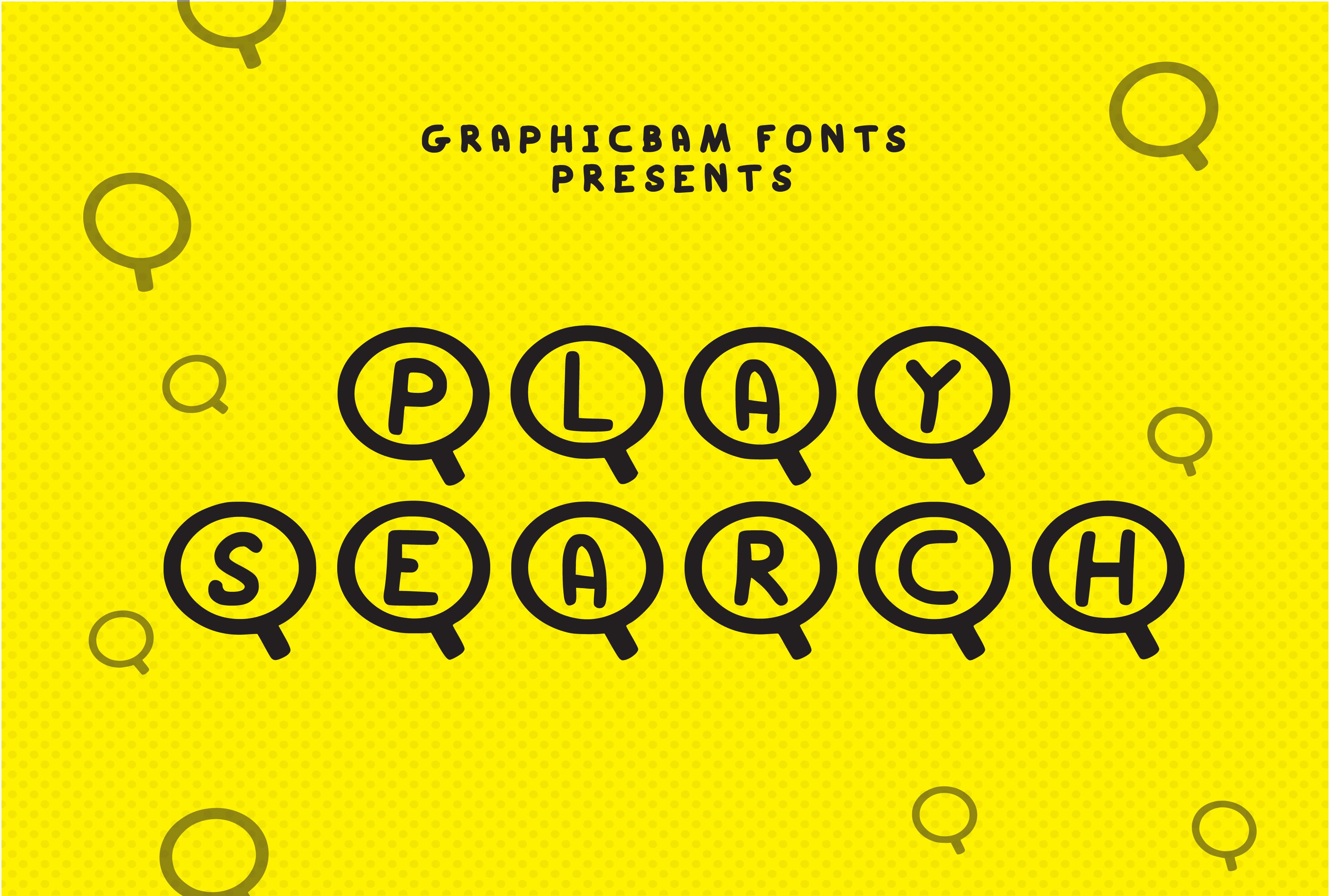 Play Search Font