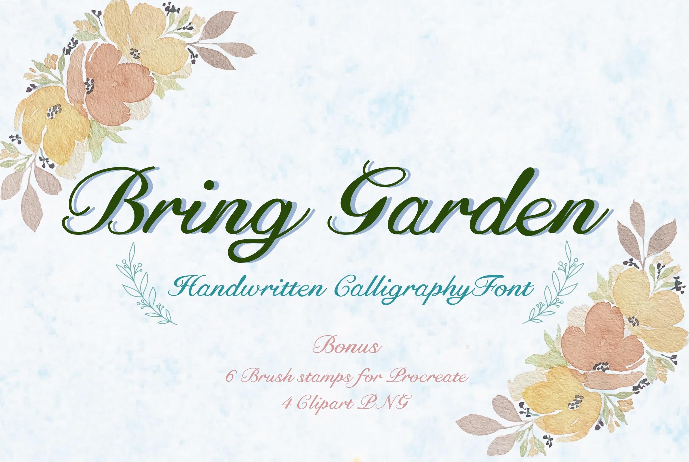Bring Garden Font