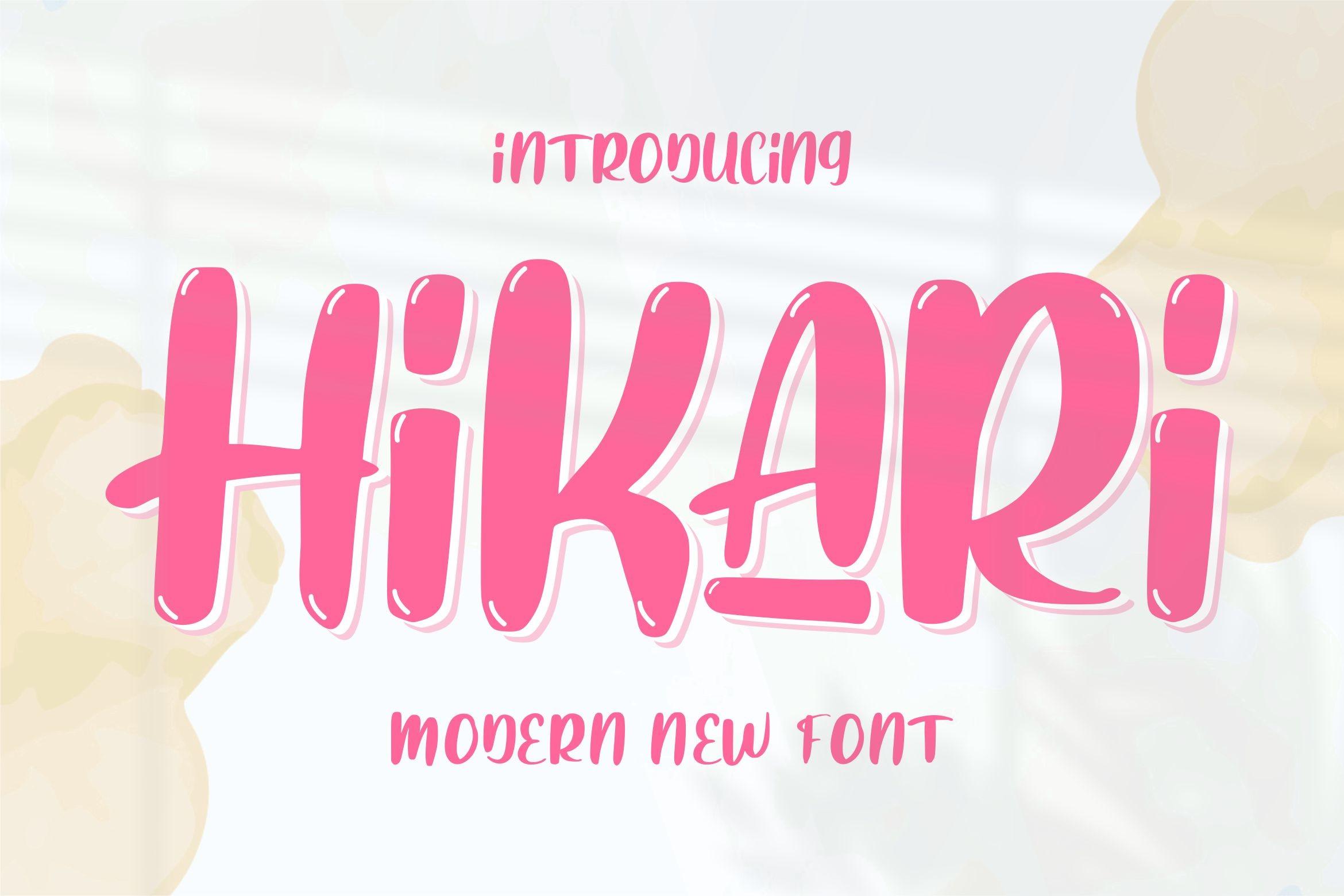 Hikari Font