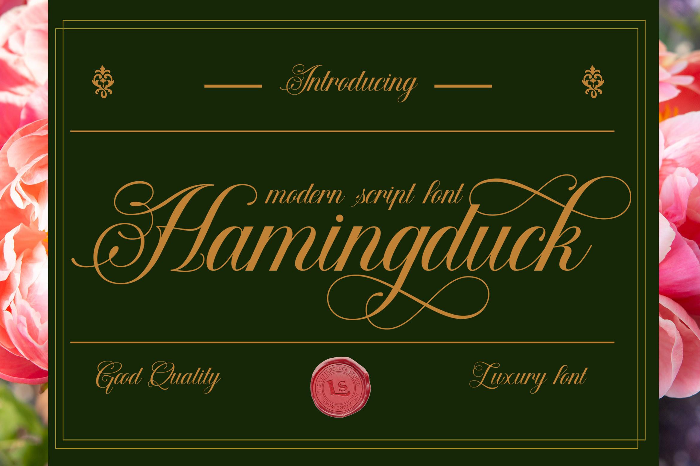Hamingduck Font