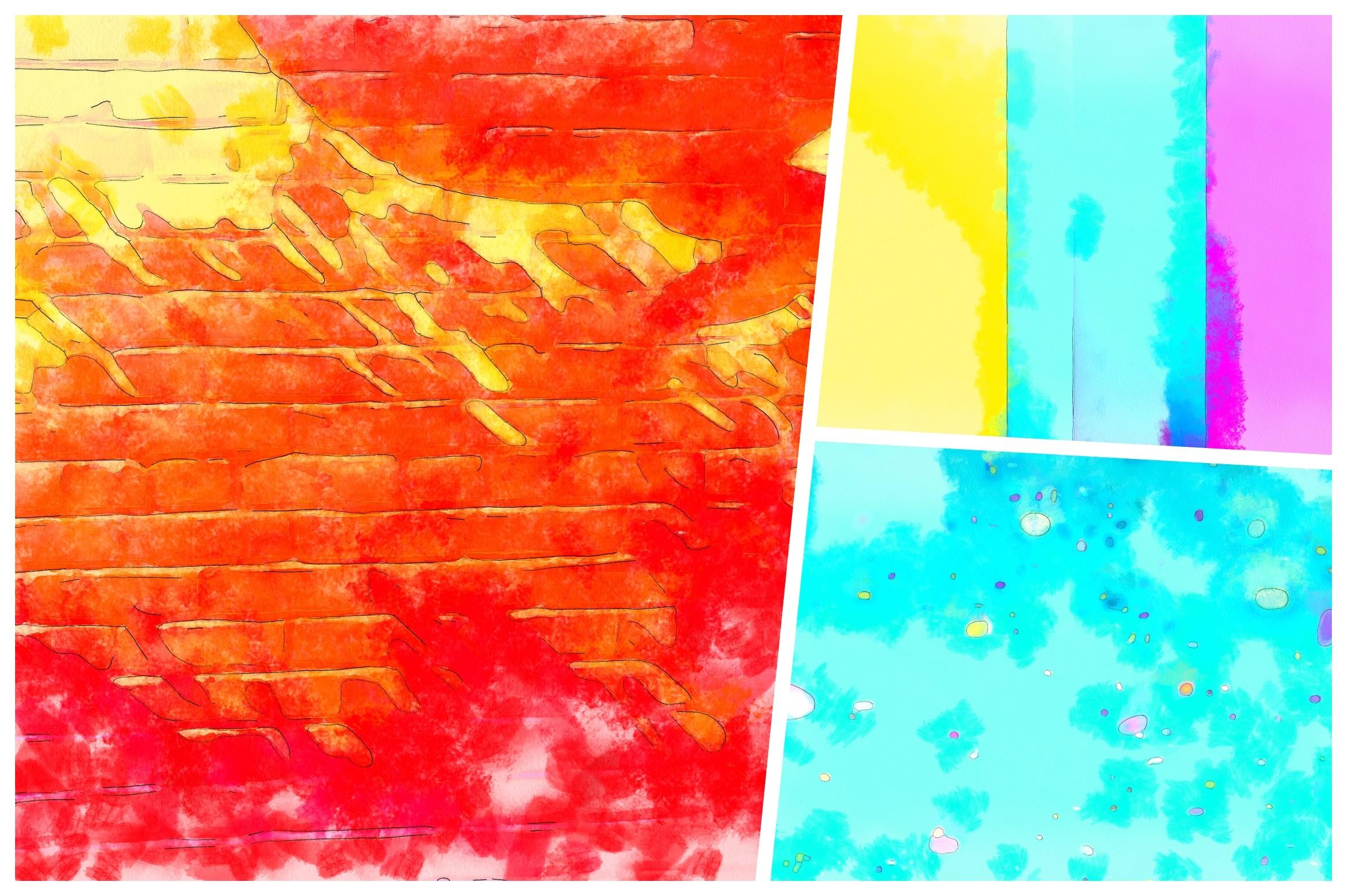 Watercolor Background Sublimation