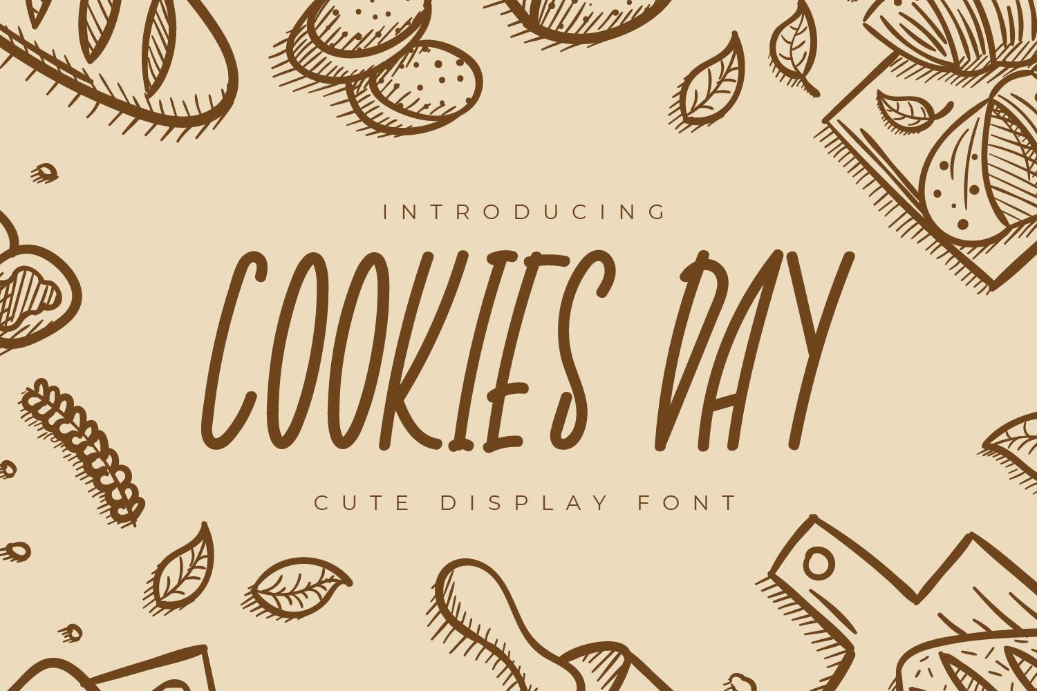 Cookies Day Font