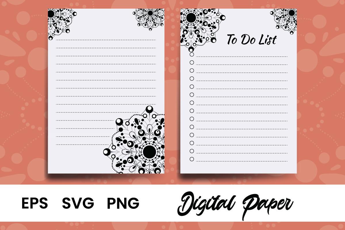Digital Paper to Do List