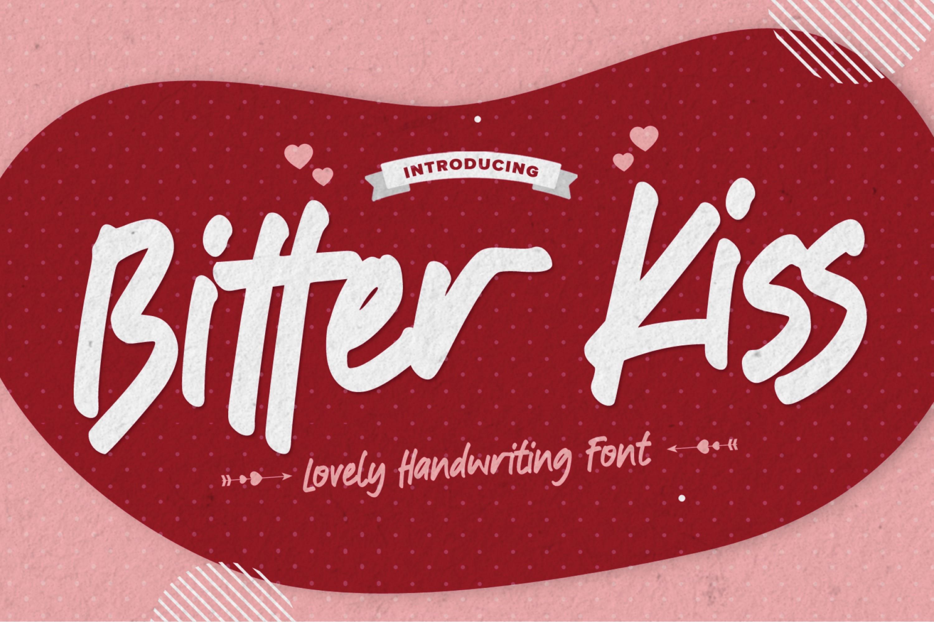 Bitter Kiss Font
