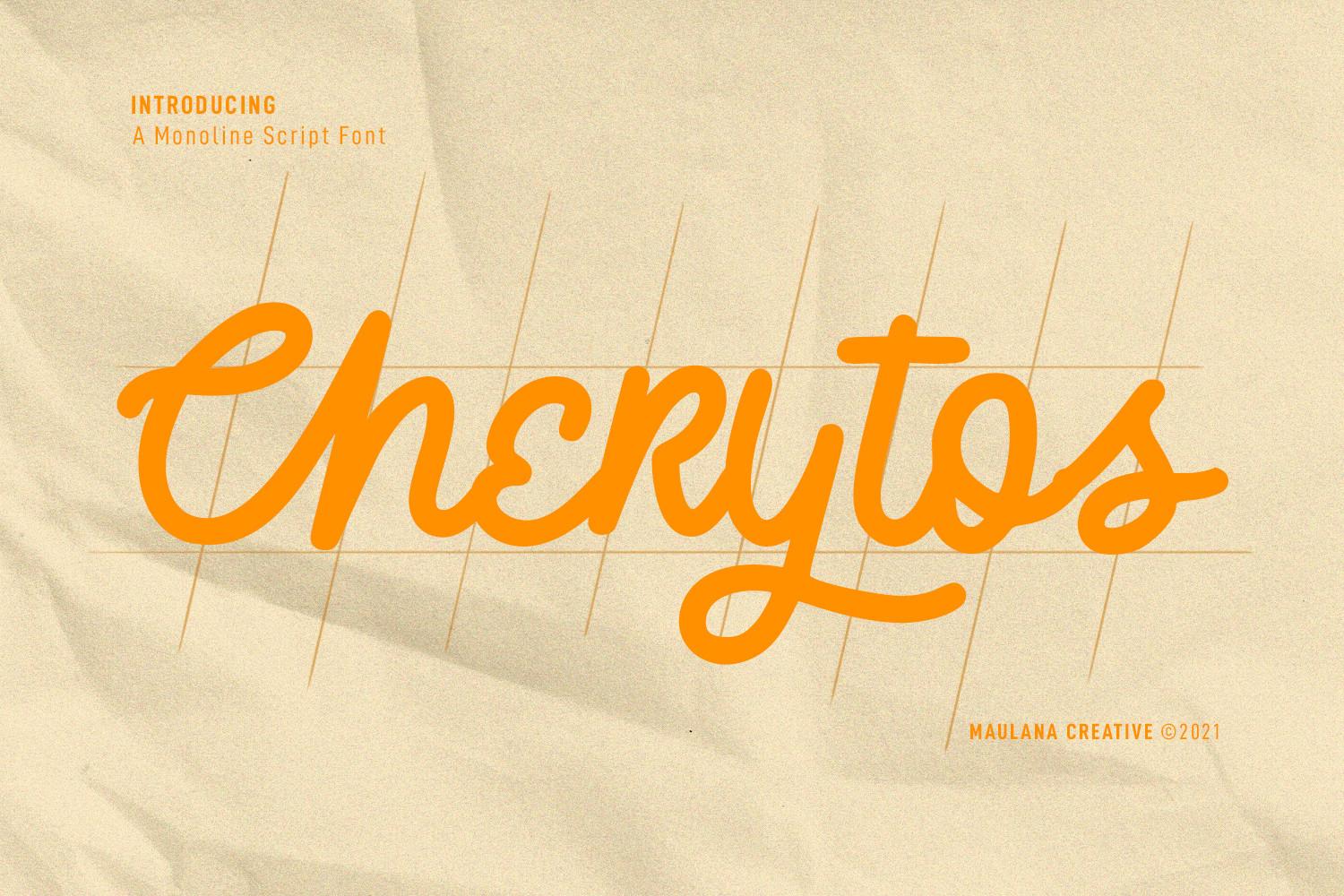 Cherytos Script Font