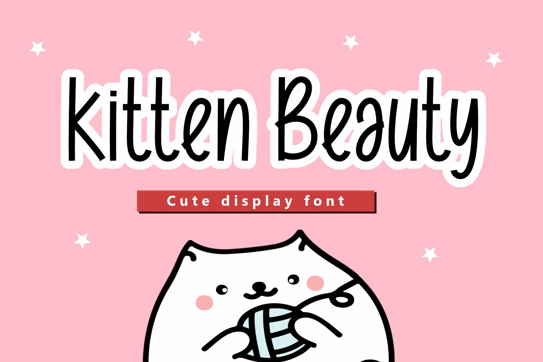 Kitten Beauty Font
