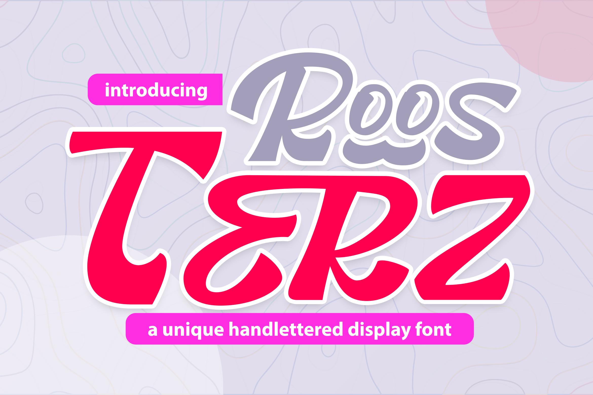 Roosterz Font