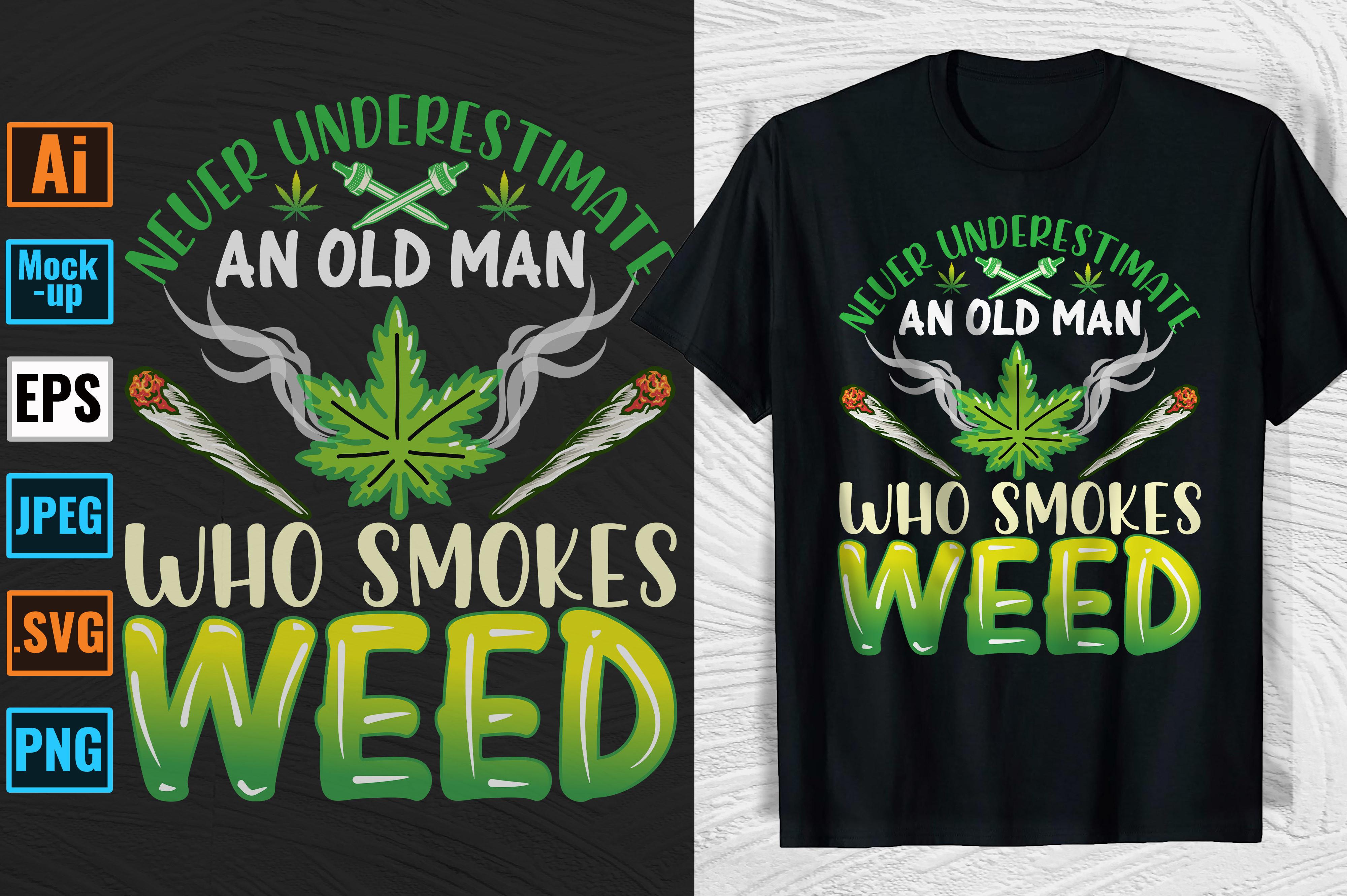 Cannabis Weed T-shirt and Mug Design  40