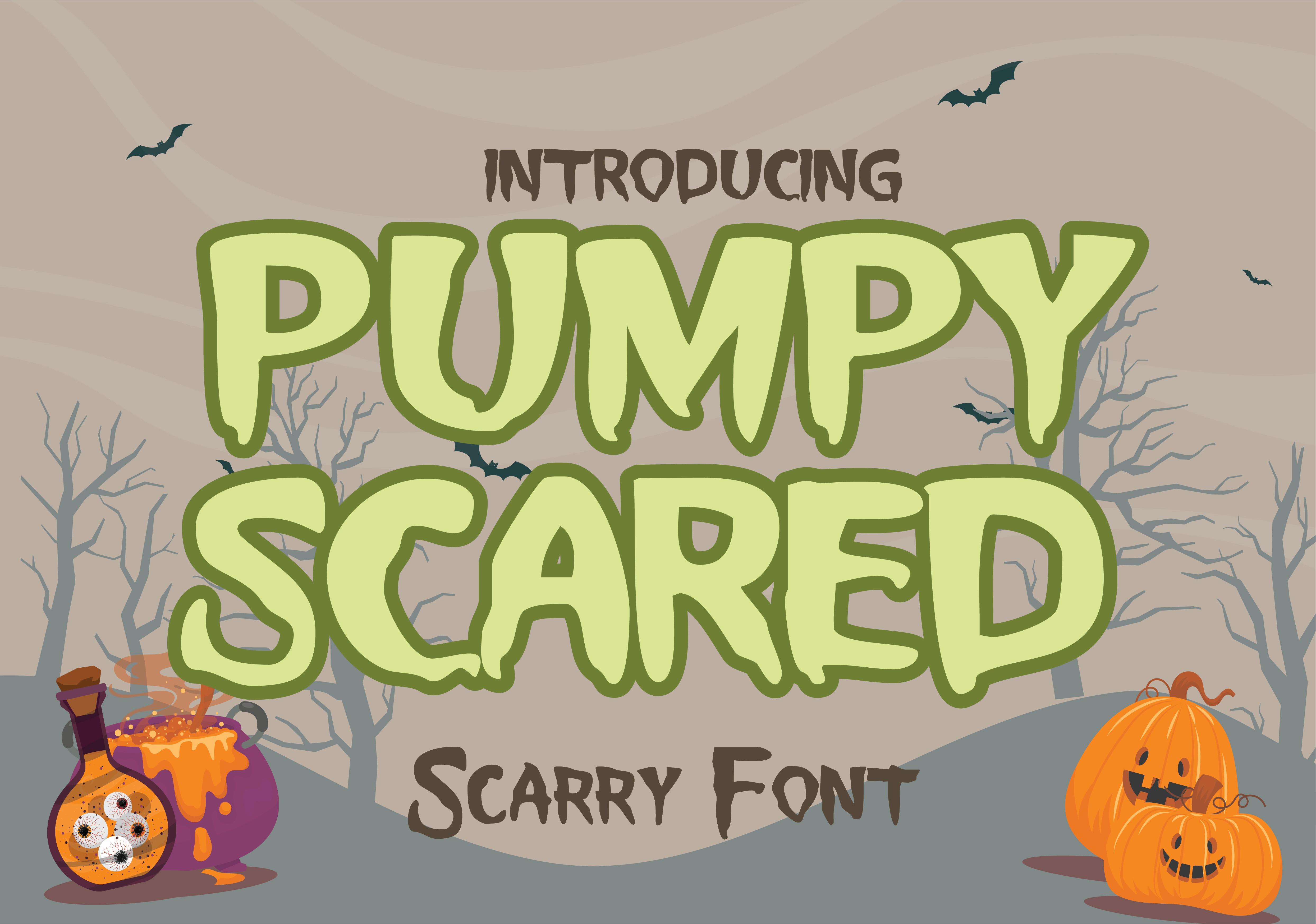 Pumpy Scared Font