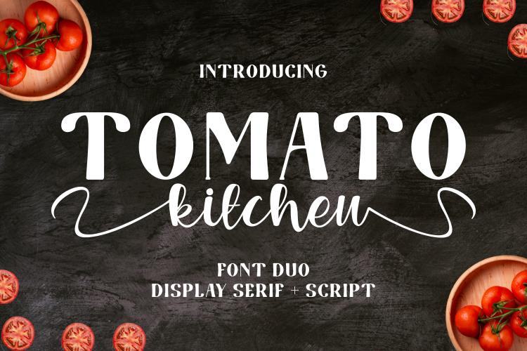 Tomato Kitchen Duo Font